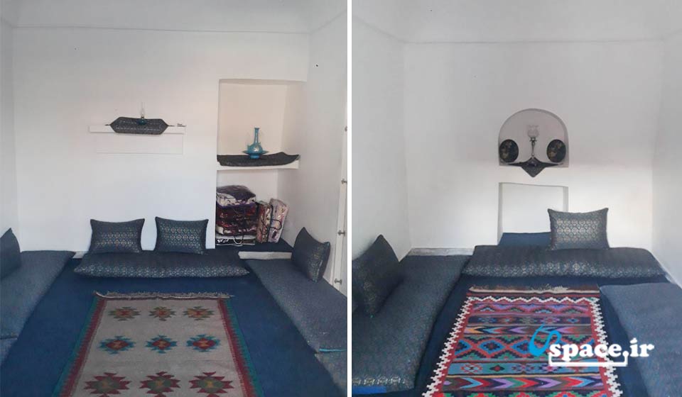 اتاق اقامتگاه بوم گردی خانه خشتی رفسنجان - روستای قاسم آباد حاجی - رفسنجان - کرمان